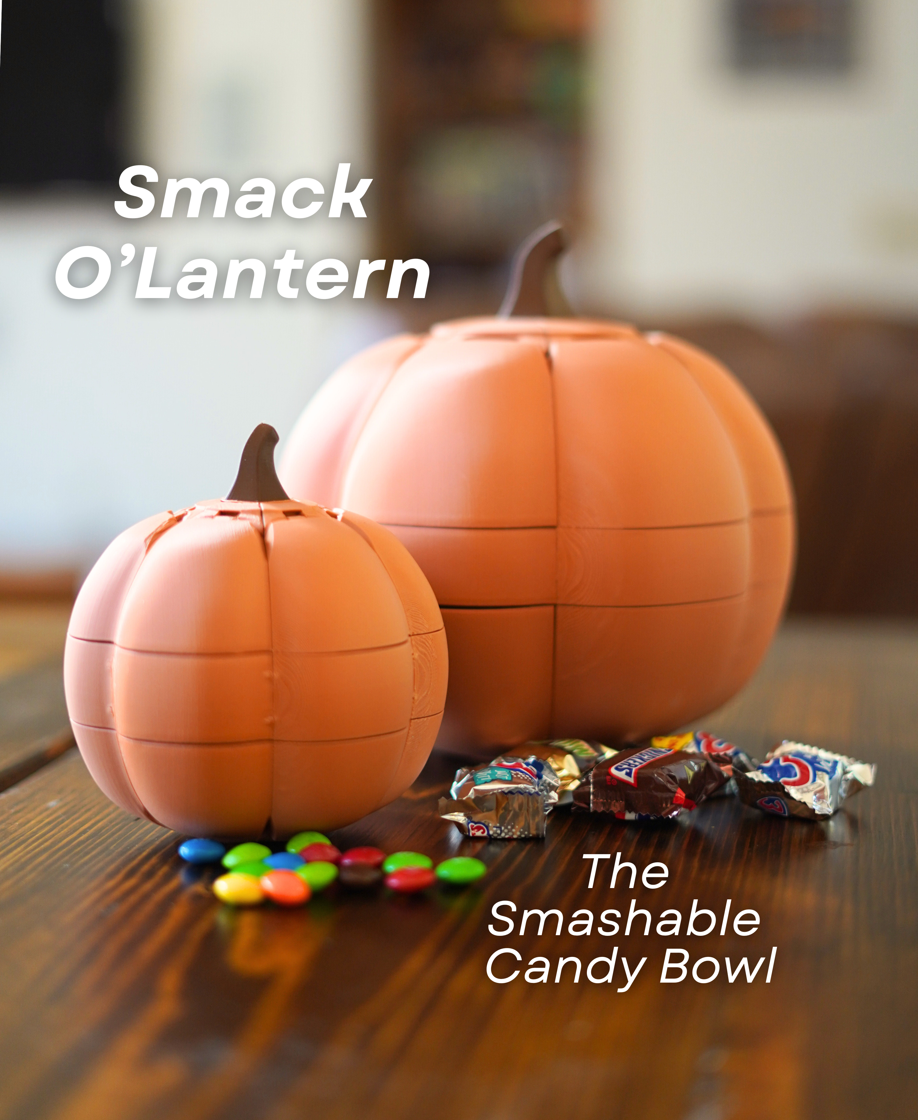Smack O'Lantern - The Smashable Candy Bowl Shaped like a Smack O'Lantern - The Smashable Candy Bowl Shaped like a